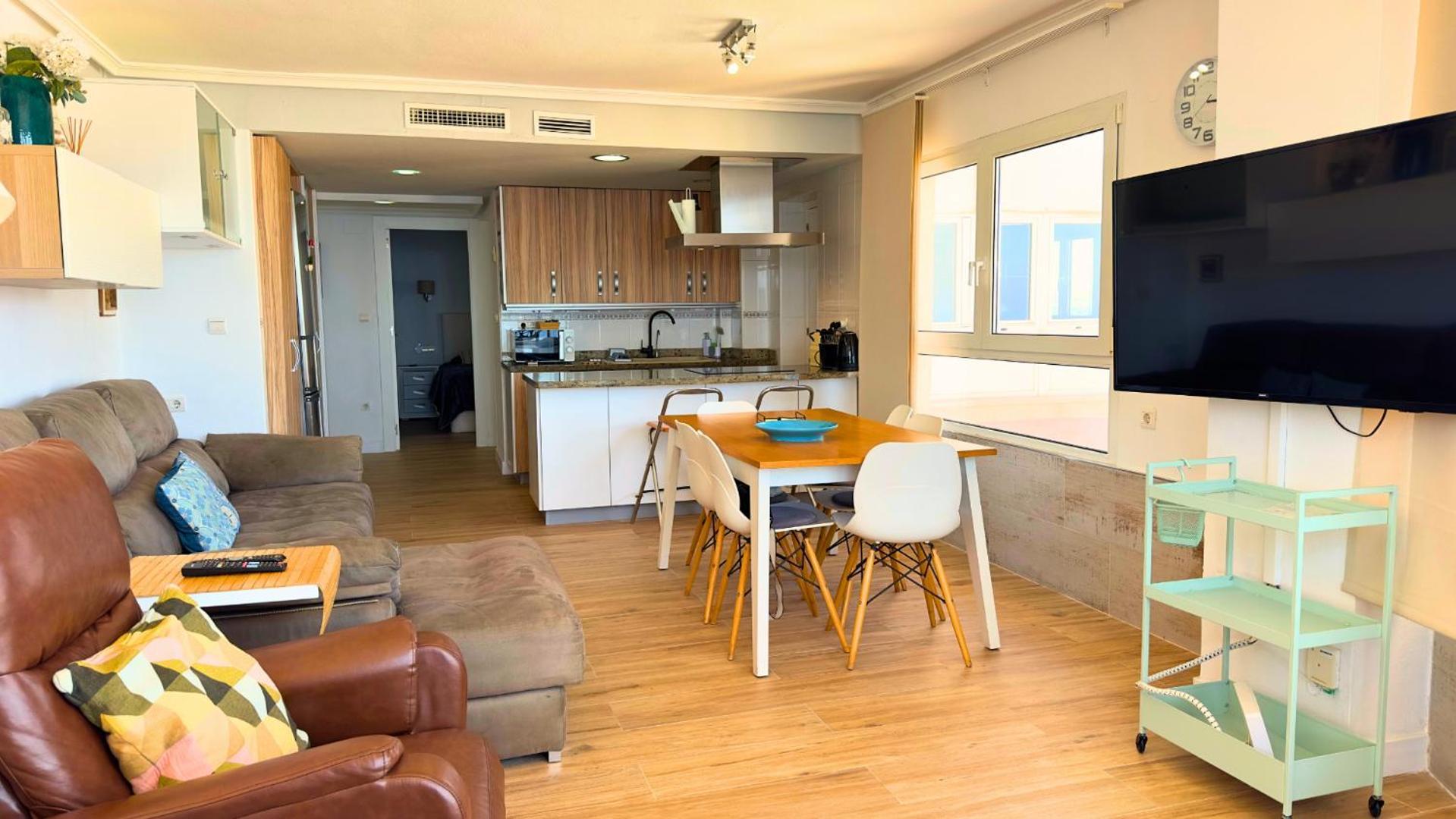 Atico A 50M Del Mar. Parking Gratis. A/C Apartamento El Campello Exterior foto