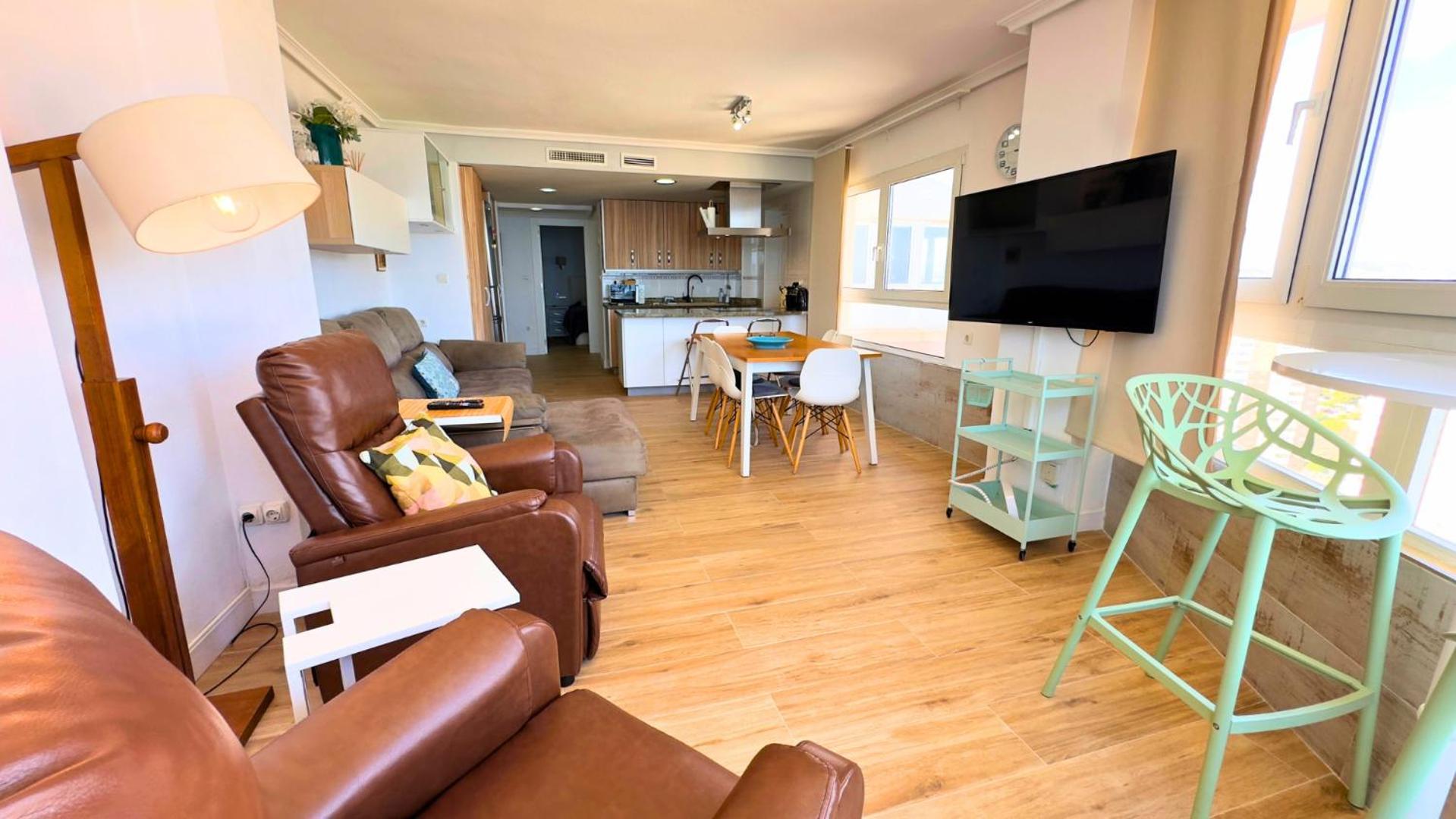 Atico A 50M Del Mar. Parking Gratis. A/C Apartamento El Campello Exterior foto